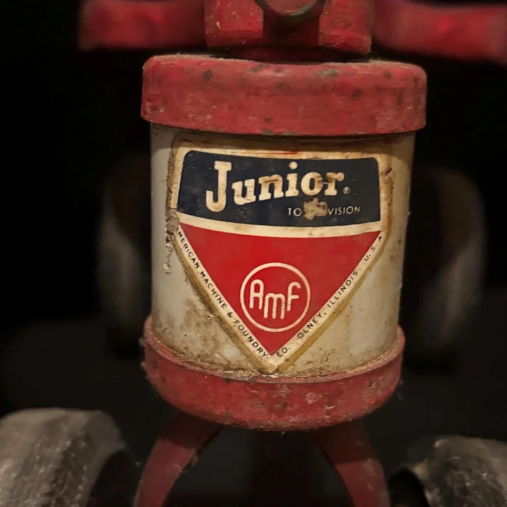 Vintage AMF Junior Wee Wheeler Ride‑On Toy